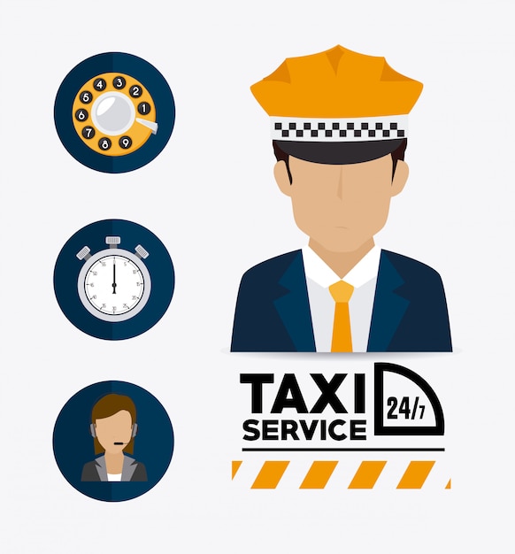 Servicio de taxis de diseño.