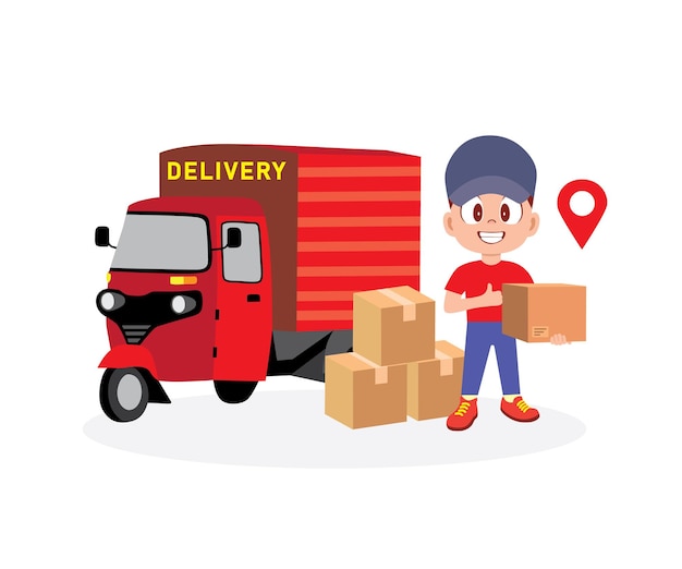 Servicio de transporte de paquetes seguro y rápido