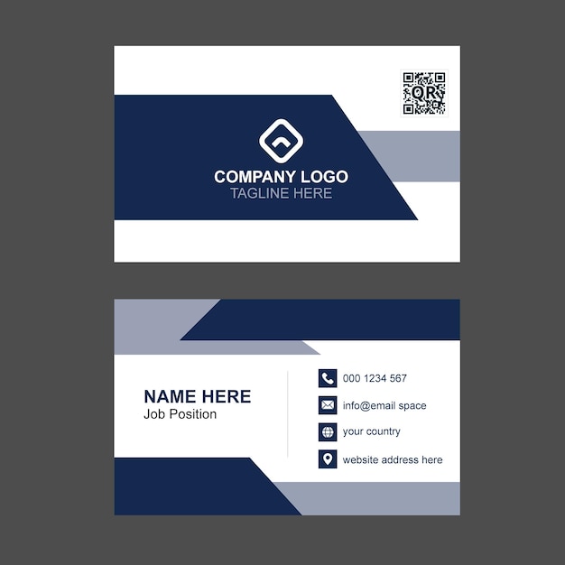 Servicio único de diseño de tarjetas de presentación