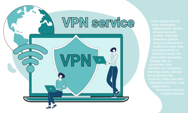 Servicio vpn seguro redes sociales seguras y alta privacidad transferencia de datos segura