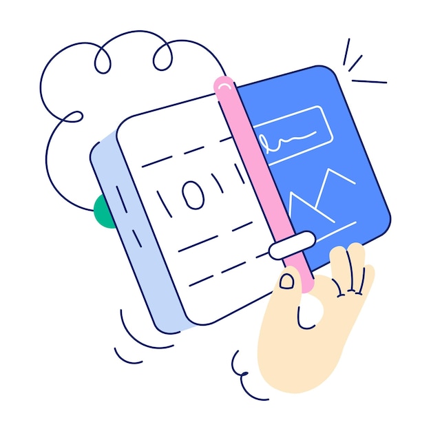 Servicios de desarrollo Mini Ilustración de Doodle