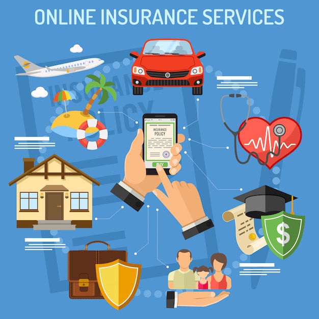 Servicios de seguros en línea