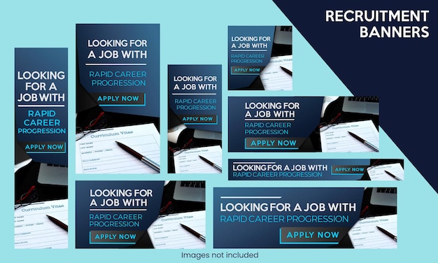Servicios de selección y oferta de empleo Web Banners y Google Ads