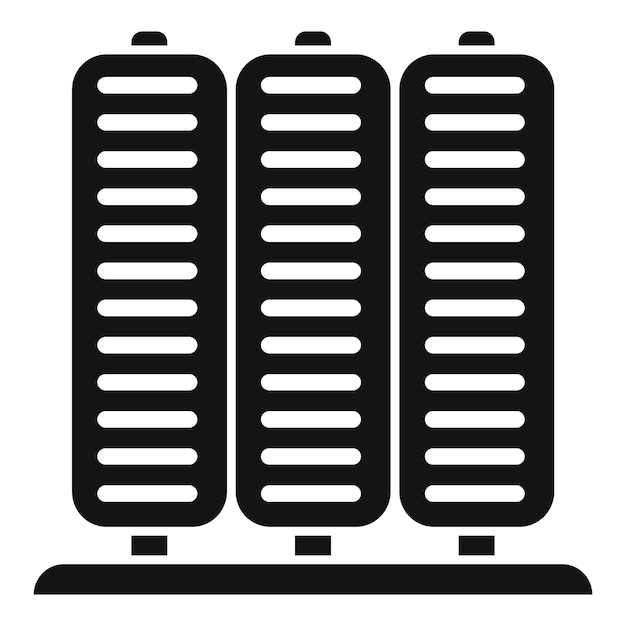 Servidores de centros de datos que generan calor y requieren un sistema de refrigeración