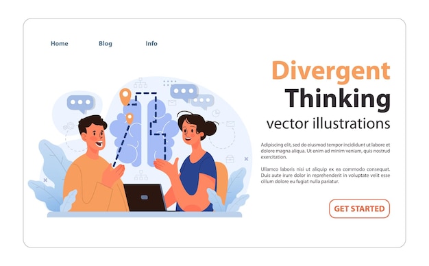 Sesión de lluvia de ideas colaborativa sobre las vías digitales dos profesionales involucrados en una animada