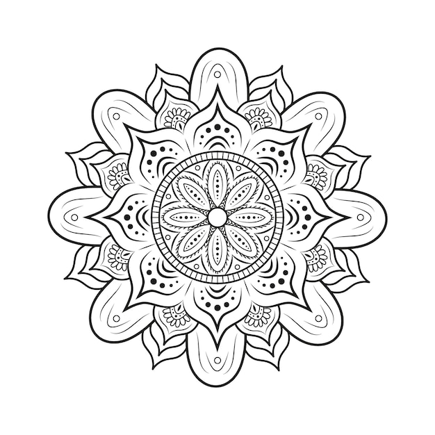 Set Adorno Redondo con Mandalas