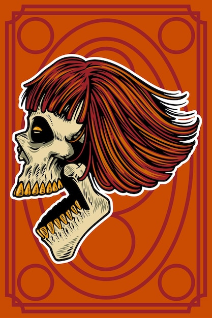 Vector set calavera 303