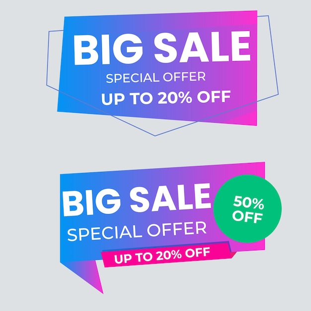 Set de colección de etiquetas de venta Set de banner de cinta y pegatina de etiqueta oferta de venta y anuncio de venta de etiqueta de insignia