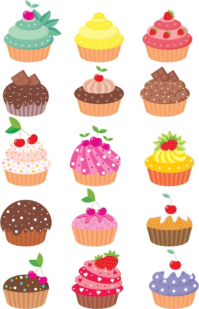 Set de cupcakes