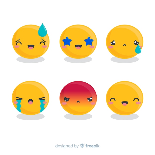 Set de emoticones