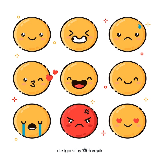 Set de emoticonos