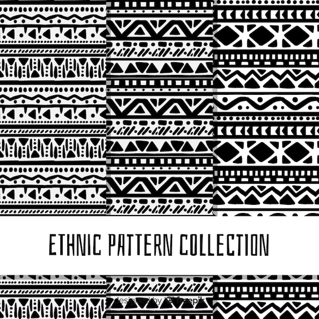 Set de estampados étnicos