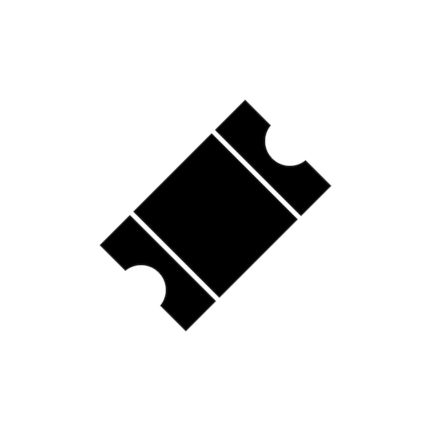 Set de iconos de entradas entradas de cine entradas de vector símbolo de pases de concierto signo VIP cupón o bono símbolo de billetes de vuelo de avión iconos de línea en estilo negro llenado y delineado