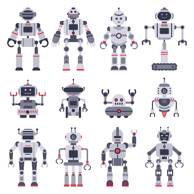 Set de juguetes de robot electrónico, mascota de chatbot linda y personajes de juguete robótico