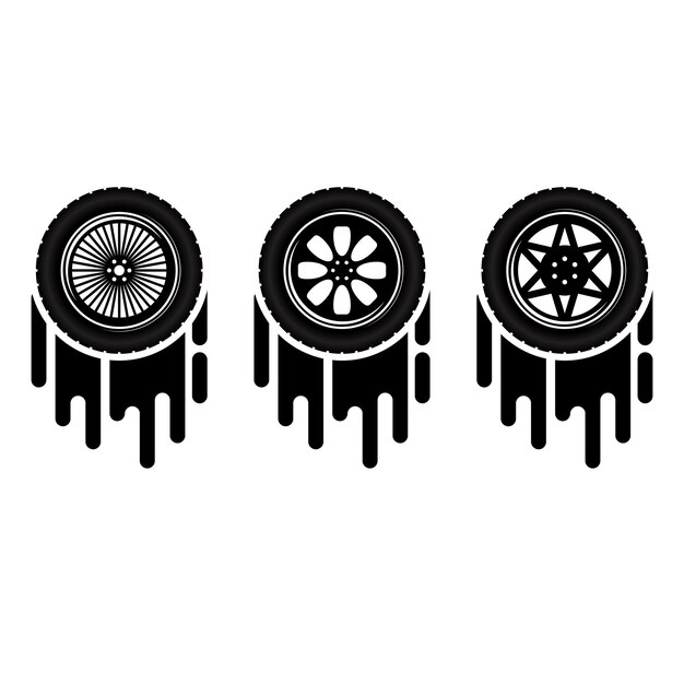 Set para pintar ruedas de coche