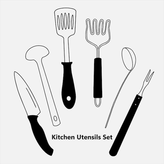 Set de utensilios de cocina