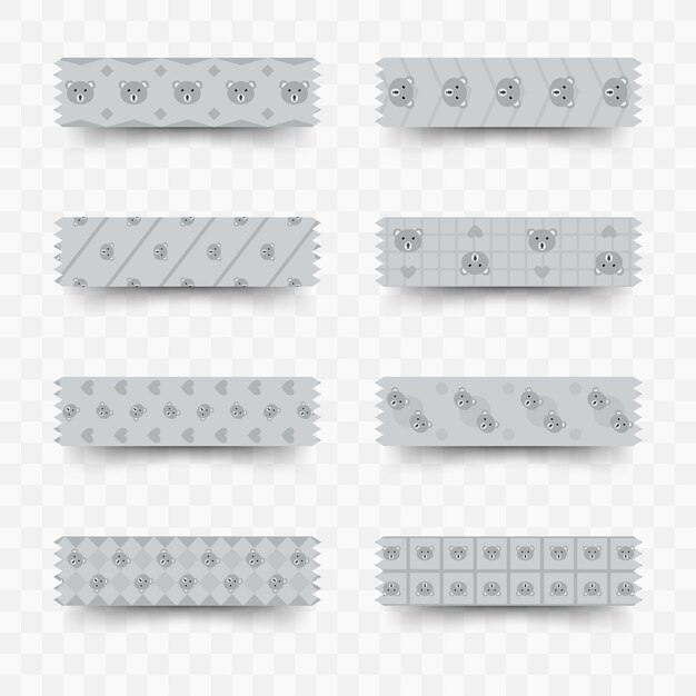 Set de washi tape Koala