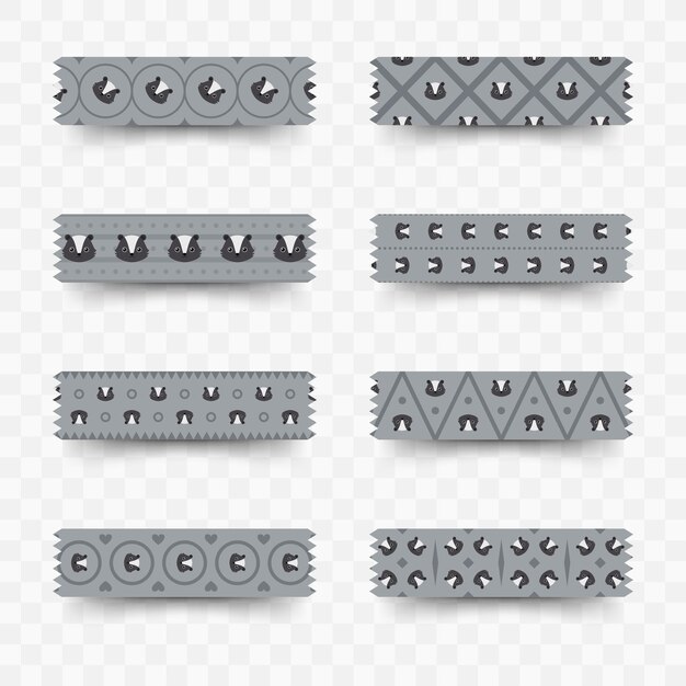 Set de washi tape Mofeta