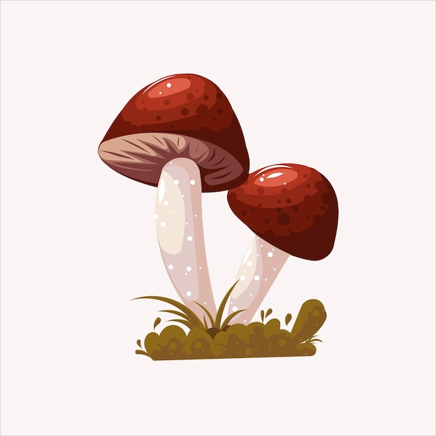 Setas de color rojo de estilo de dibujos animados de ilustración vectorial libre