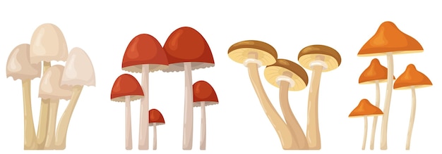Setas en vector aislado de estilo plano