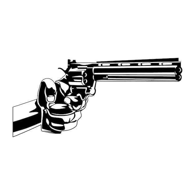 Shooter Guns Imagen e ilustración vectorial