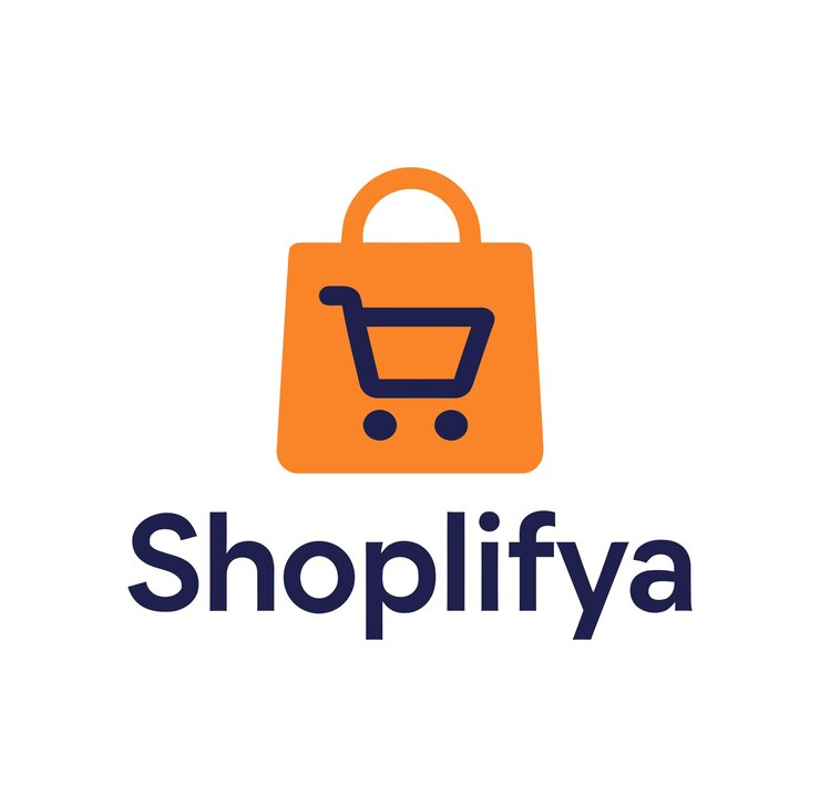 Shoplifya Logo Online Shopping Ecommerce Brand Identity