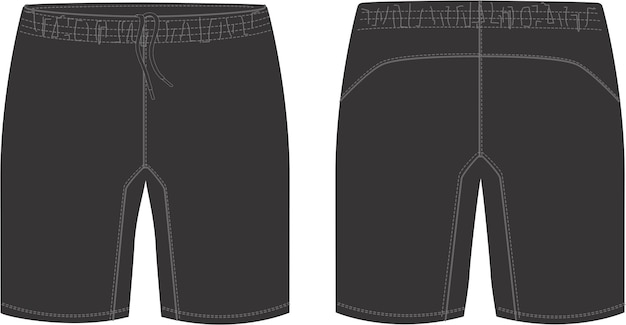 Shorts Deportivos Sublimados Mock ups