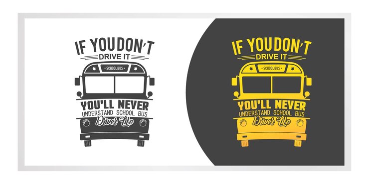 Si no lo conduce, nunca entenderá la vida del conductor del autobús escolar, la camiseta del conductor del autobús escolar