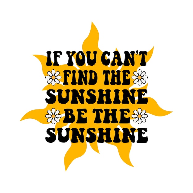 Si no puedes encontrar el sol, sé el sol, vibraciones de verano, diseño de camiseta de sublimación de puesta de sol en la playa