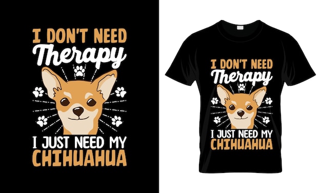 Vector siempre sé tú mismo a menos que seas un chihuahua colorido diseño gráfico de camiseta chihuahua