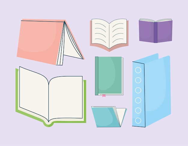 Siete bonitos libros