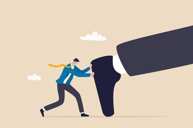 Siga esforzándose para continuar con el desarrollo personal o la mejora personal para superar la dificultad.