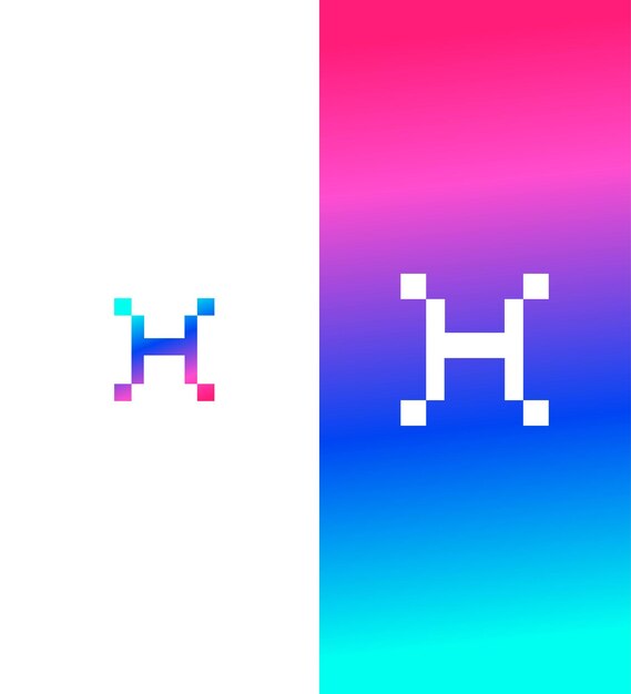 Significado de identidad de la marca con la letra HI