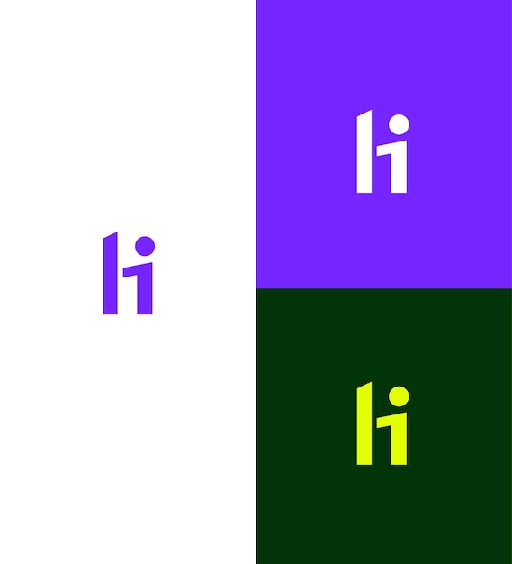 Significado de identidad de la marca con la letra HI