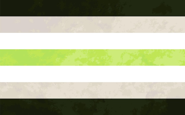 Signo de agender, bandera del orgullo de agender con textura