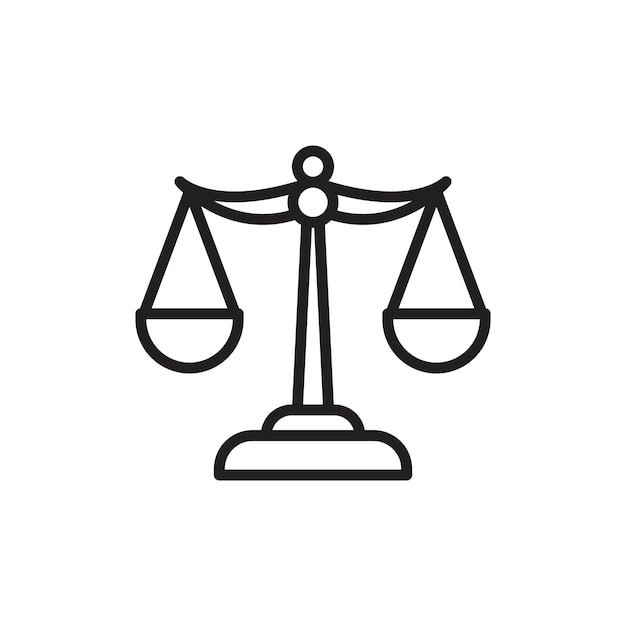 Signo de ajuste del contorno del icono de escala