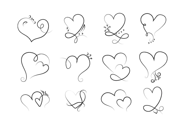 Signo de amor del corazón para siempre Corte láser. Símbolos románticos y de boda, elemento plano del día de san valentín
