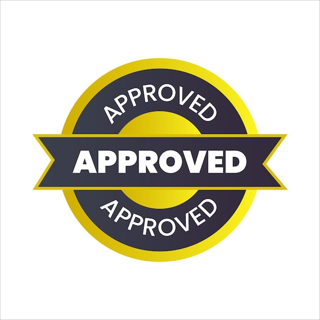 signo de aprobación