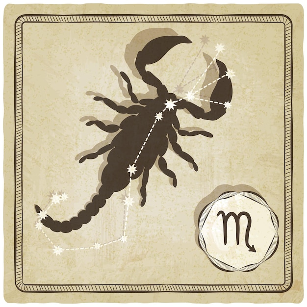 Signo astrológico escorpión