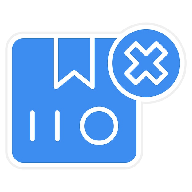 Vector un signo azul y blanco que dice wm x y x