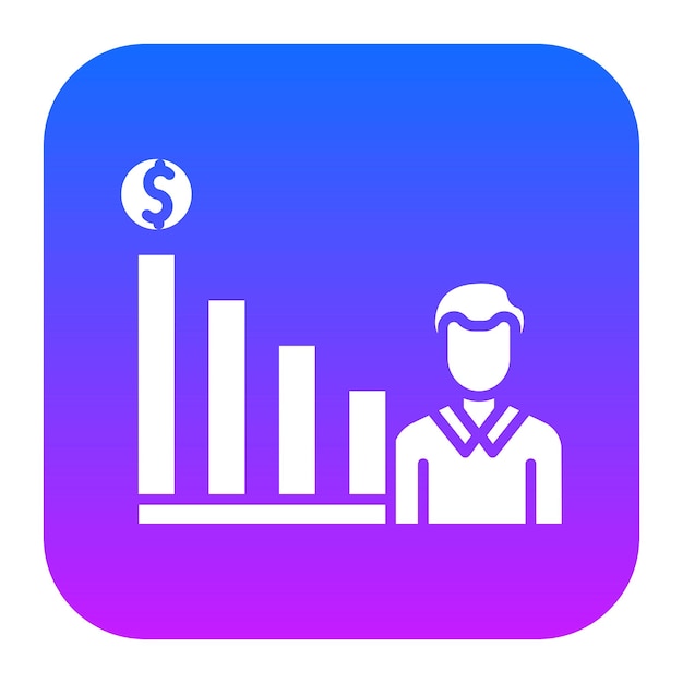 un signo azul y púrpura que dice dólar en él