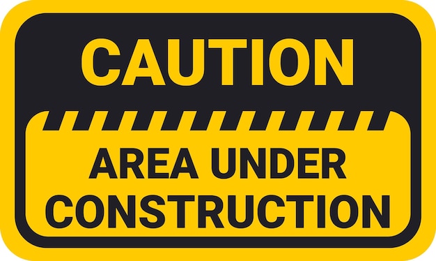 Signo en construcción