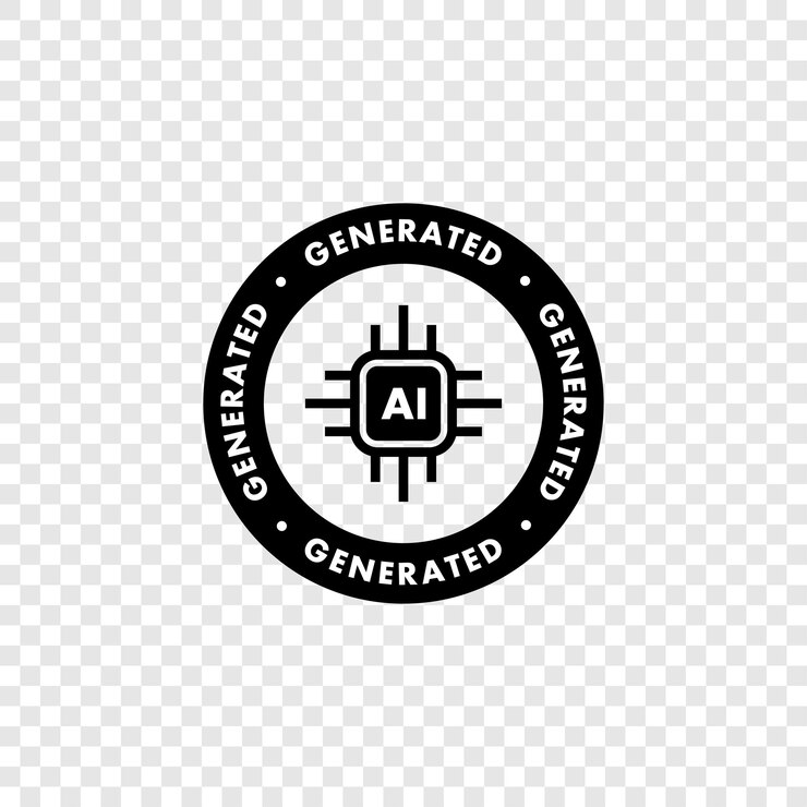 Vector signo de etiqueta generado por ai icono generado por ai vector generado por inteligencia artificial