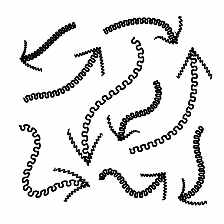 Vector signo de flecha direccional negra o diseño de conjunto de iconos vector de elementos de diseño de flecha dibujada a mano
