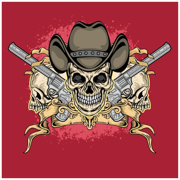 Signo gótico con calavera, camisetas de diseño vintage grunge
