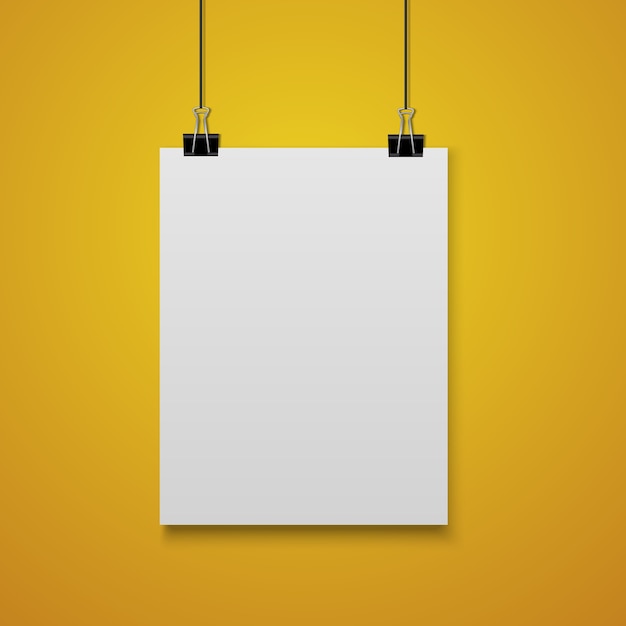 Signo de papel colgante