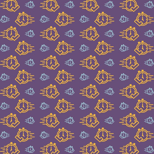Signo de respuesta rápida patrón de ropa repetitivo de moda ilustración vectorial multicolor