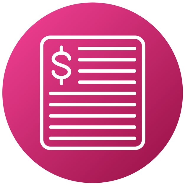 un signo rosa y blanco con un signo de dólar en el medio