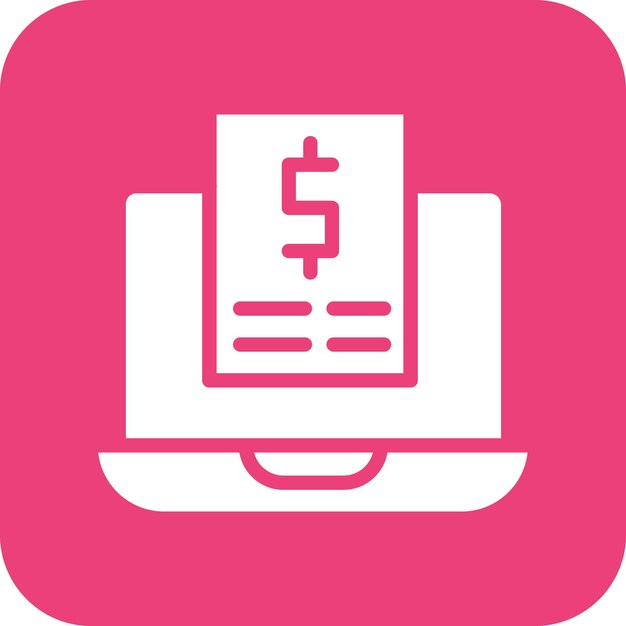 un signo rosa con un signo de dólar en él