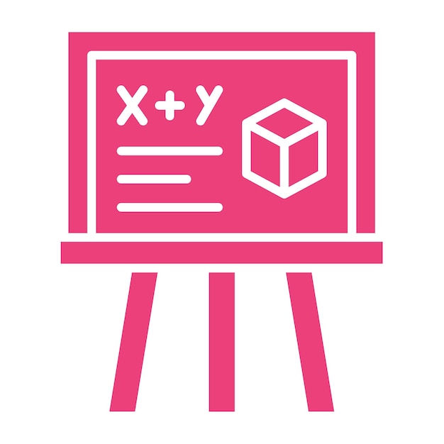 un signo rosa con x y x x escritos en él